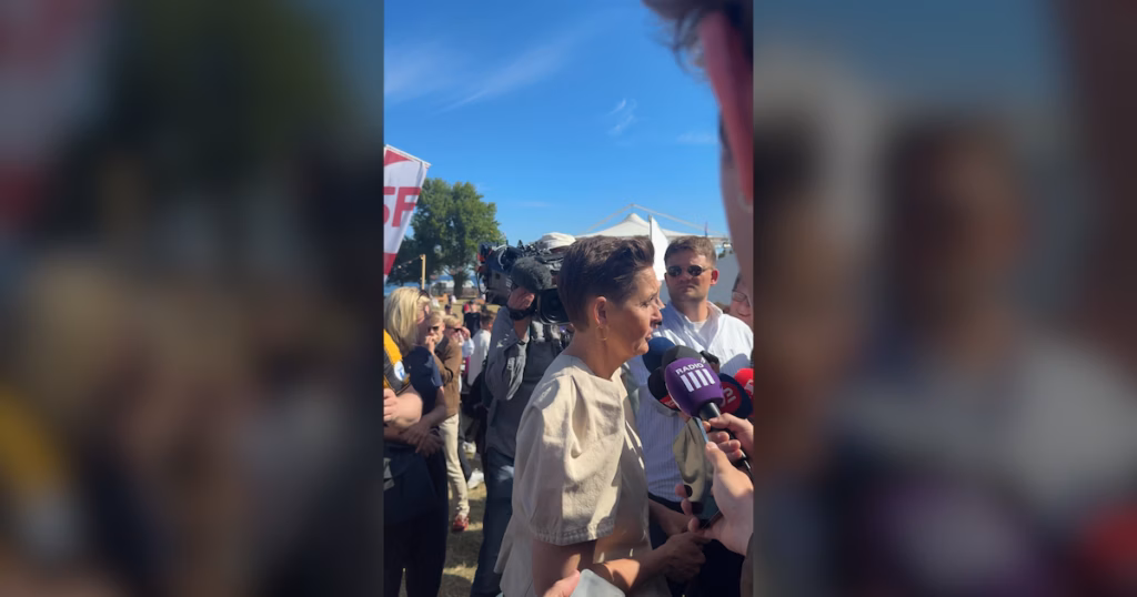 SF’s Pia Olsen Dyhr: Significant Press Call Highlights Politics SF's Pia Olsen Dyhr: Significant Press Call Highlights Politics