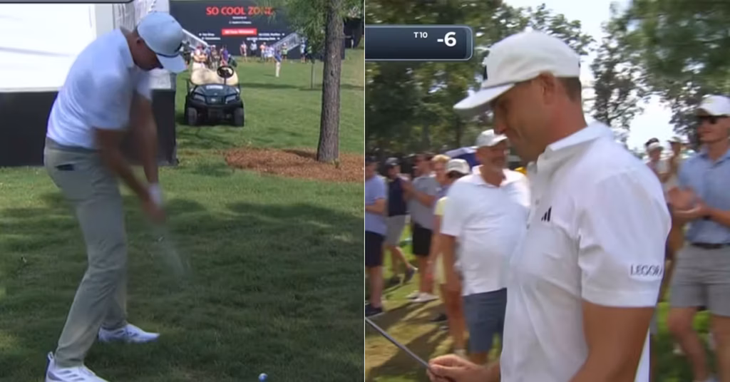 Ludvig Åberg’s Unbelievable Shot in PGA Final Today Ludvig Åberg's Unbelievable Shot in PGA Final Today